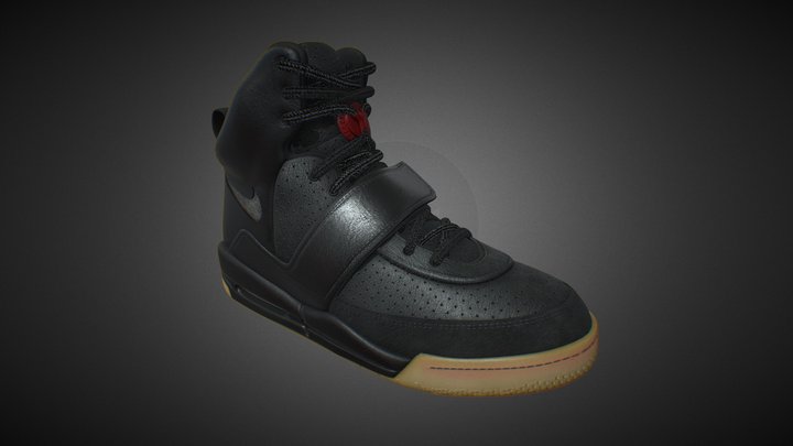 Nike Air Yeezy 3D Model