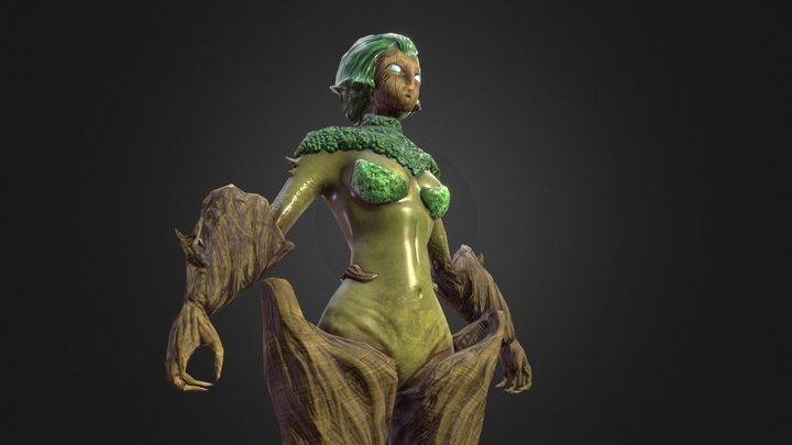 Thorns Protector T-Model & Without accessories 3D Model