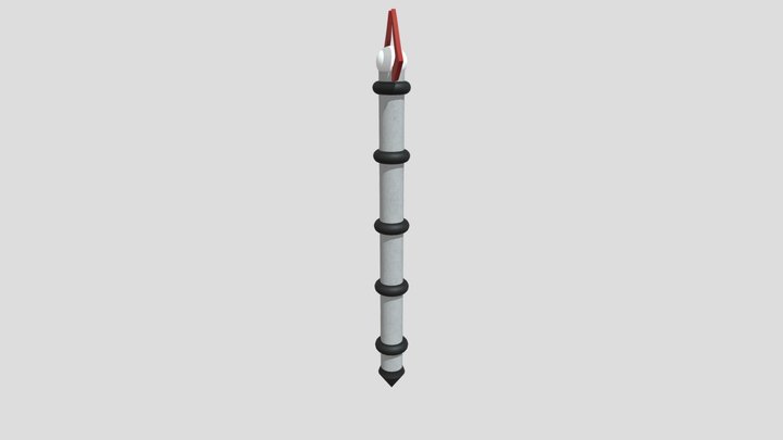 Staff 3D Model