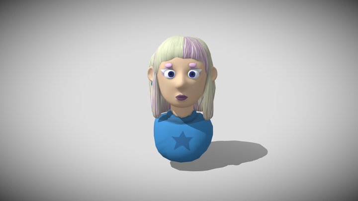 Cartoon Character 3D Model
