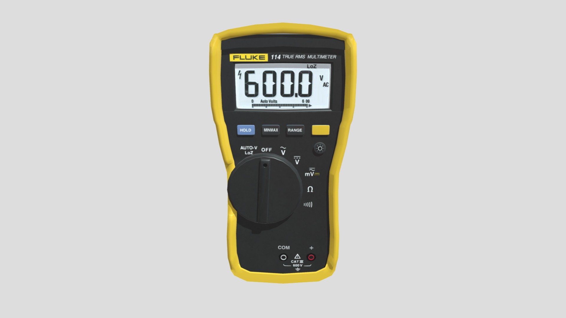 Fluke Multimeter - 3D model by andrewv3d1 [e33a5e4] - Sketchfab