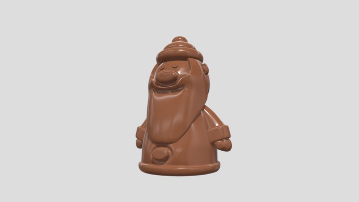 chocolate santa