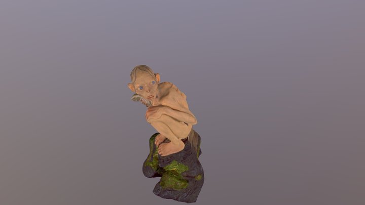 Gollum Tex Fix 3D Model
