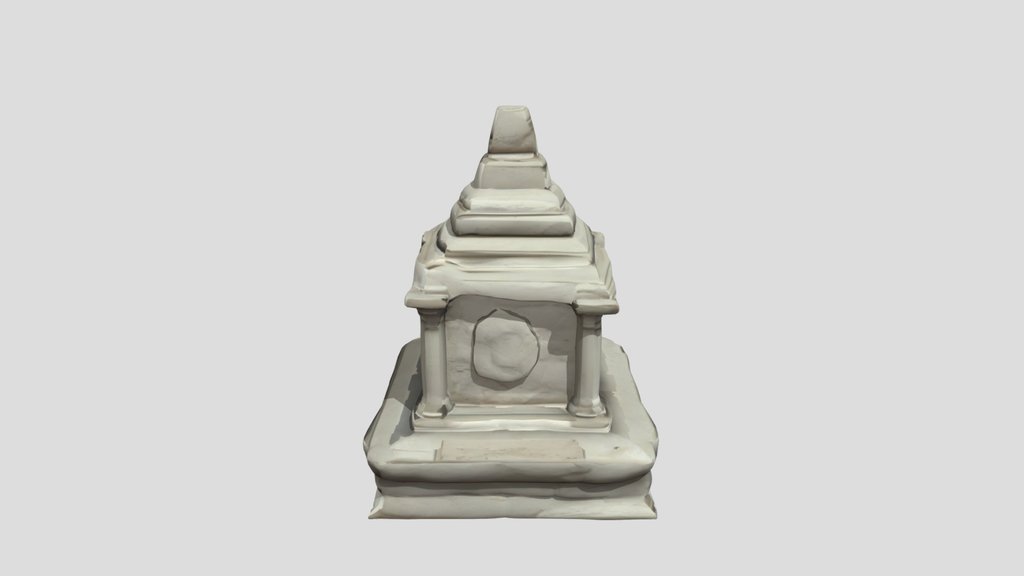 Stone Altar — 3D Model | Game Ready | PBR Textur