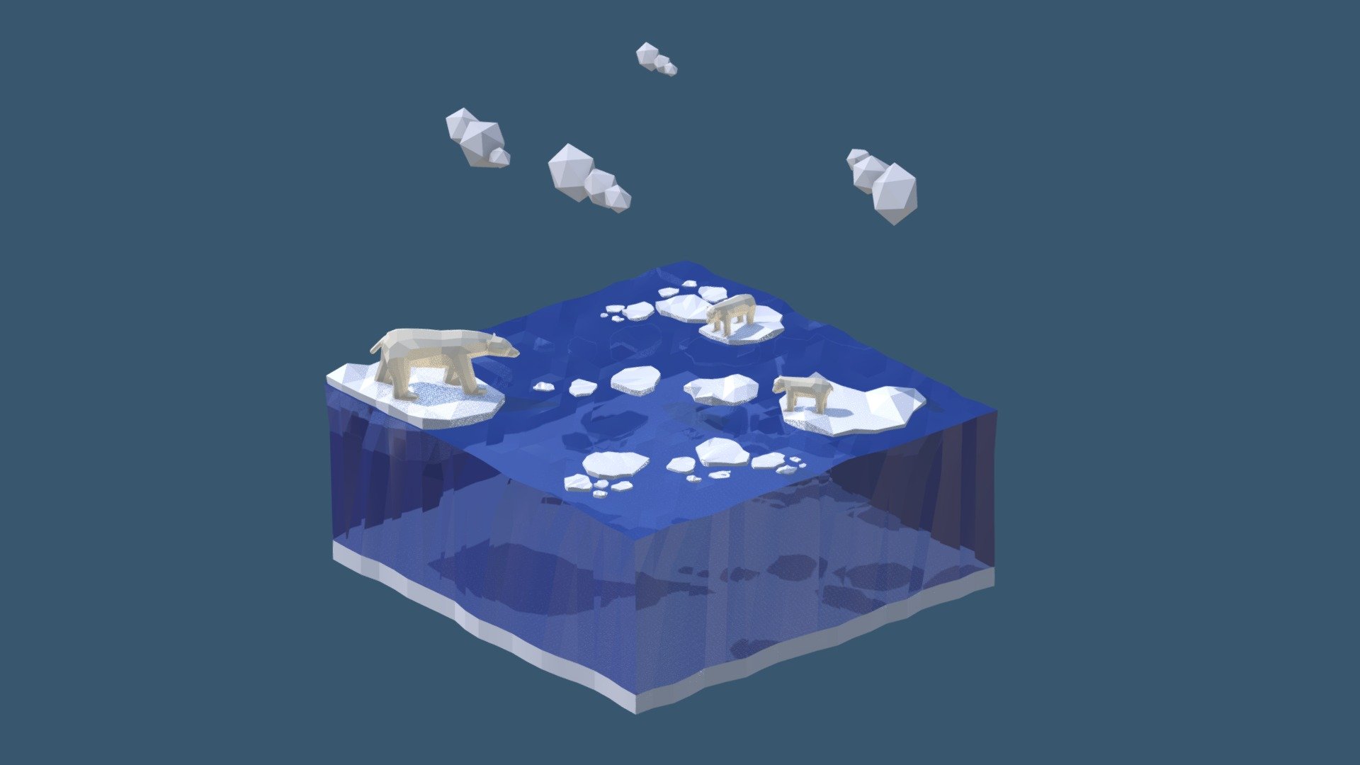 Isometric Landscape Polar