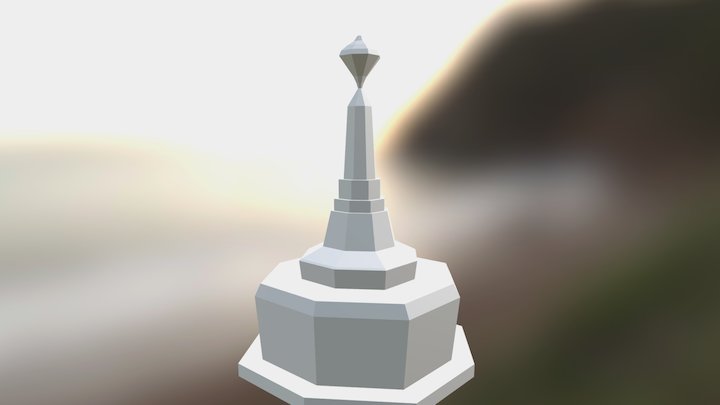 Monumento Raro 3D Model