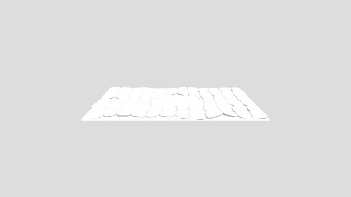 Ground with water 3D Model