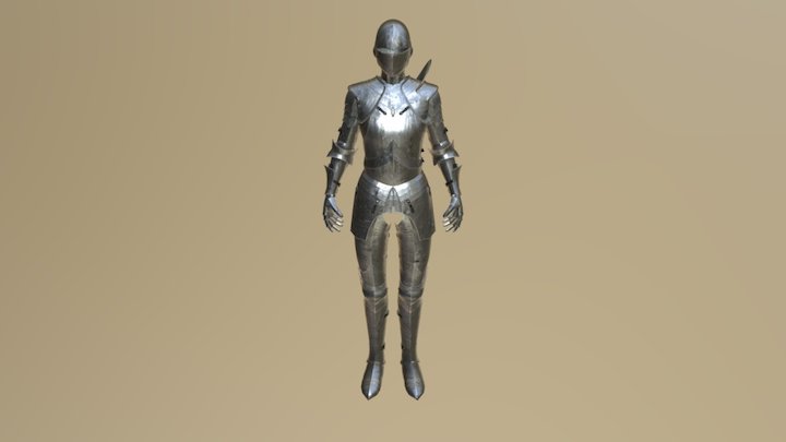 Armor Fullplate 3D Model