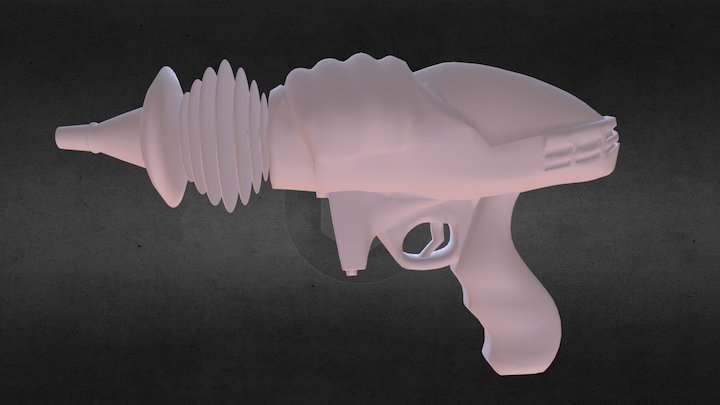 Raygun 3D Model