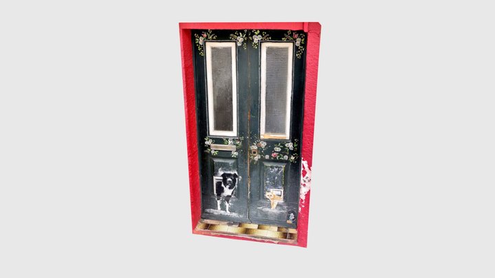 Sicily Door 3D Model