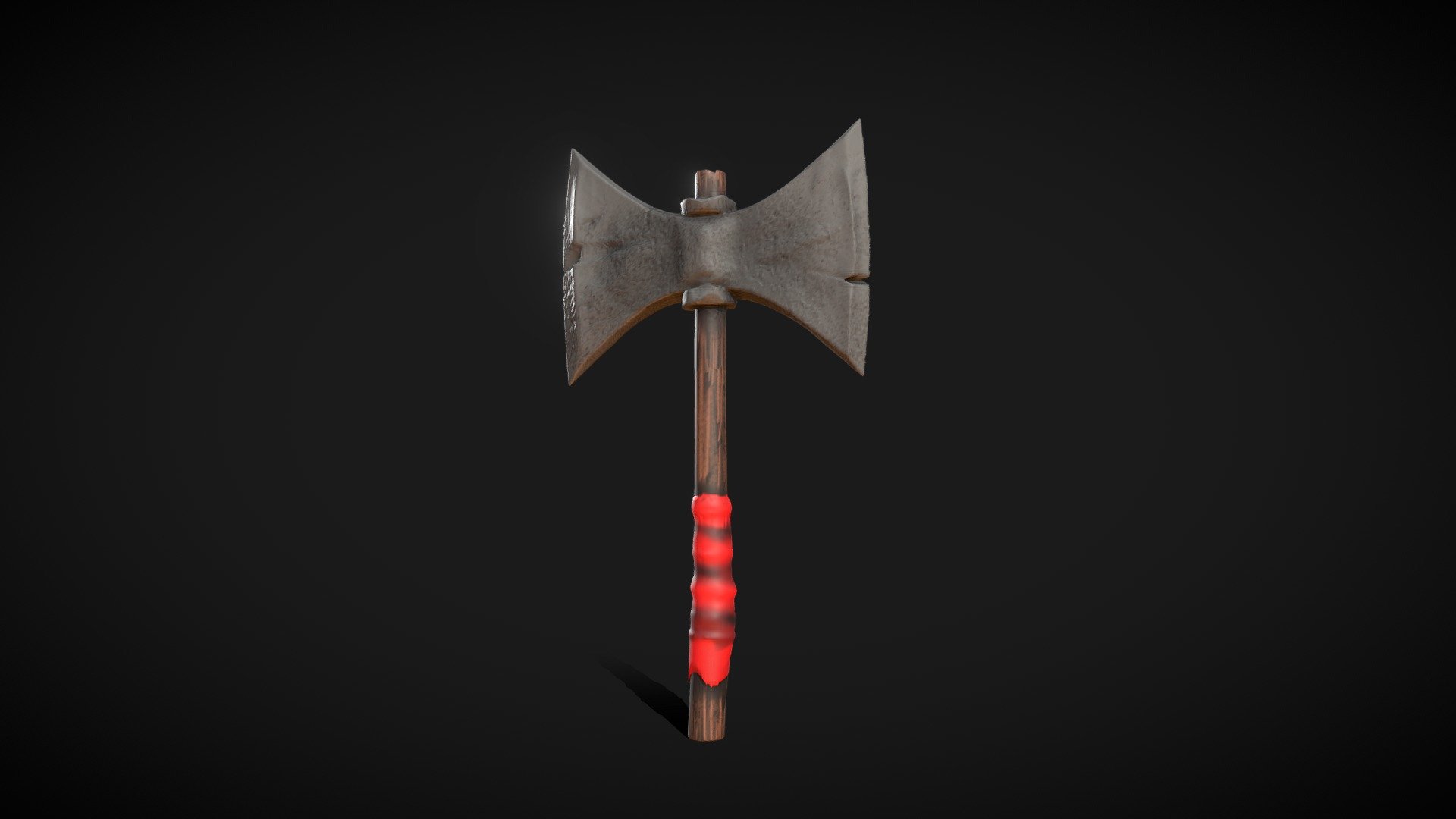Axe Weapon Sculpted - High Poly