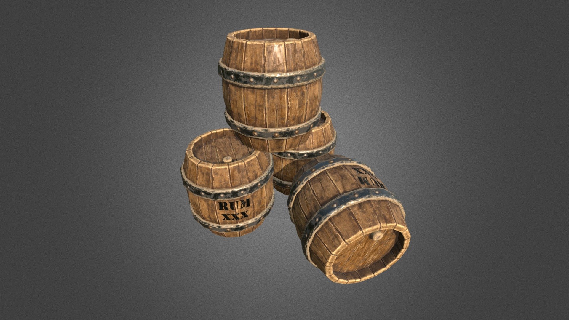 Kegs of Rum