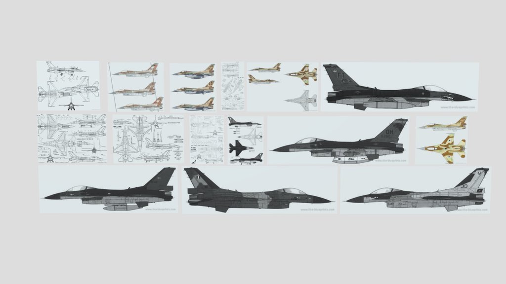 F-16 design templates.6