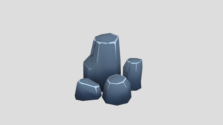 Rock-2 3D Model