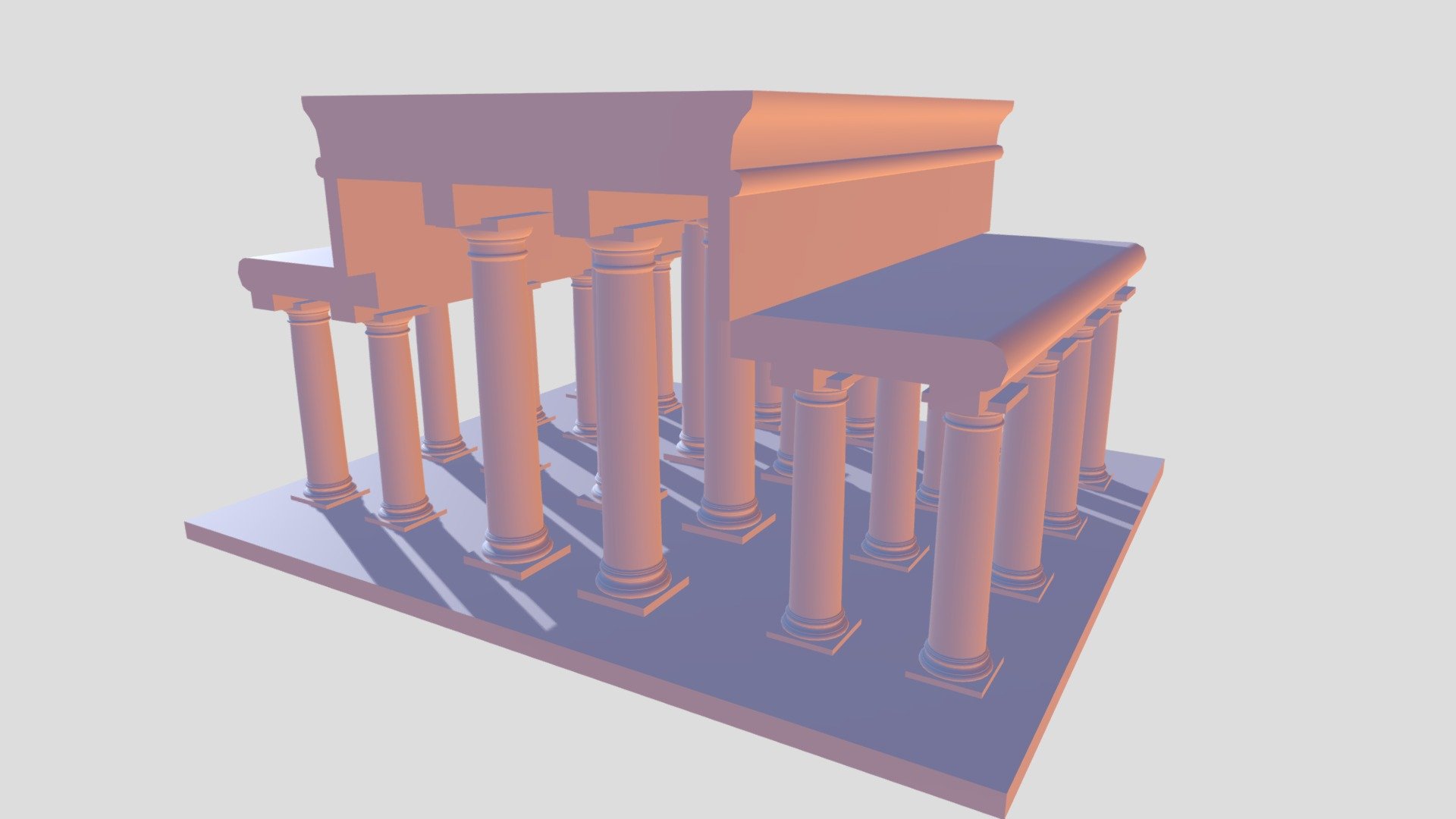 Hypostyle Hall - 3D model by studiomaverick [e3419de] - Sketchfab