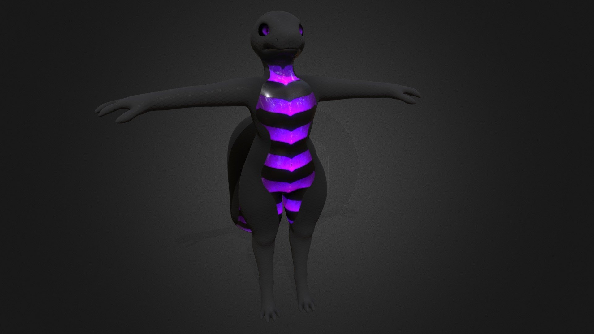 Snek! (vrchat avatar) - 3D model by SMÖL (@SM0L) [e341abb] - Sketchfab