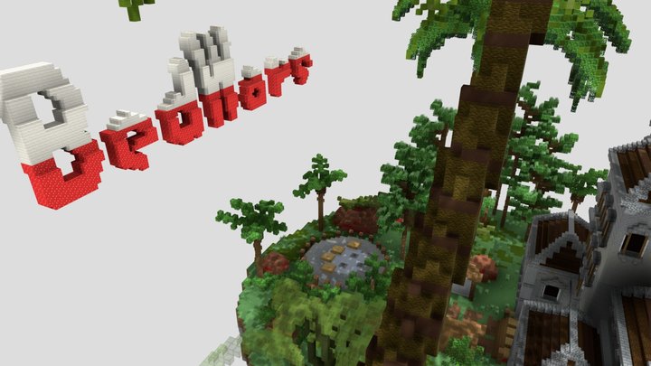 BedWars Lobby 3D Model