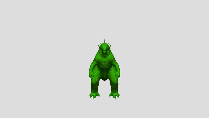 Giganotozilla 3D Model