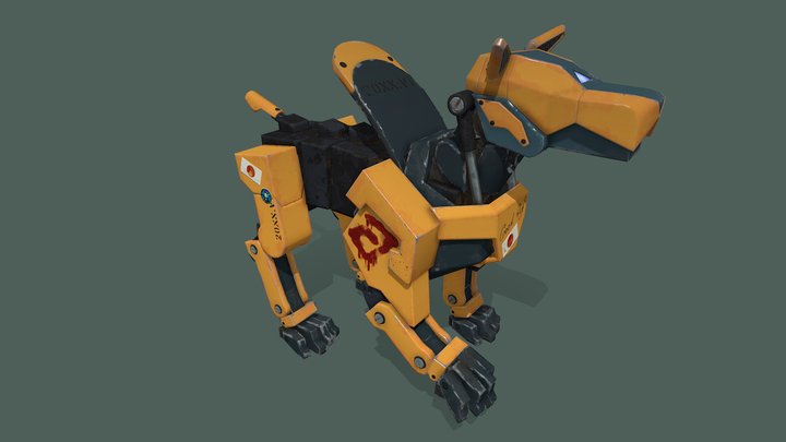 Robo-dog 3D Model