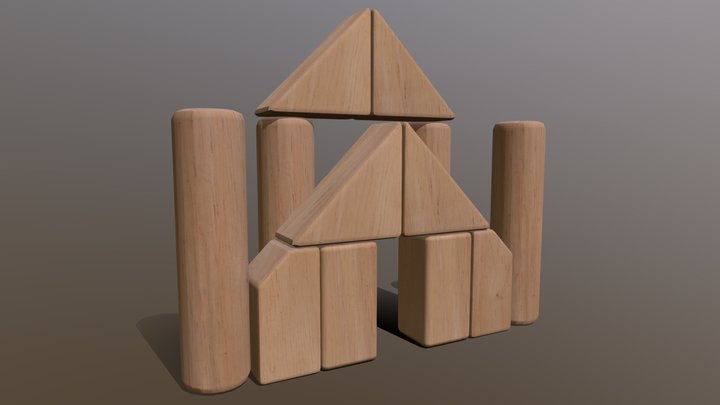 Blocks 3D Model