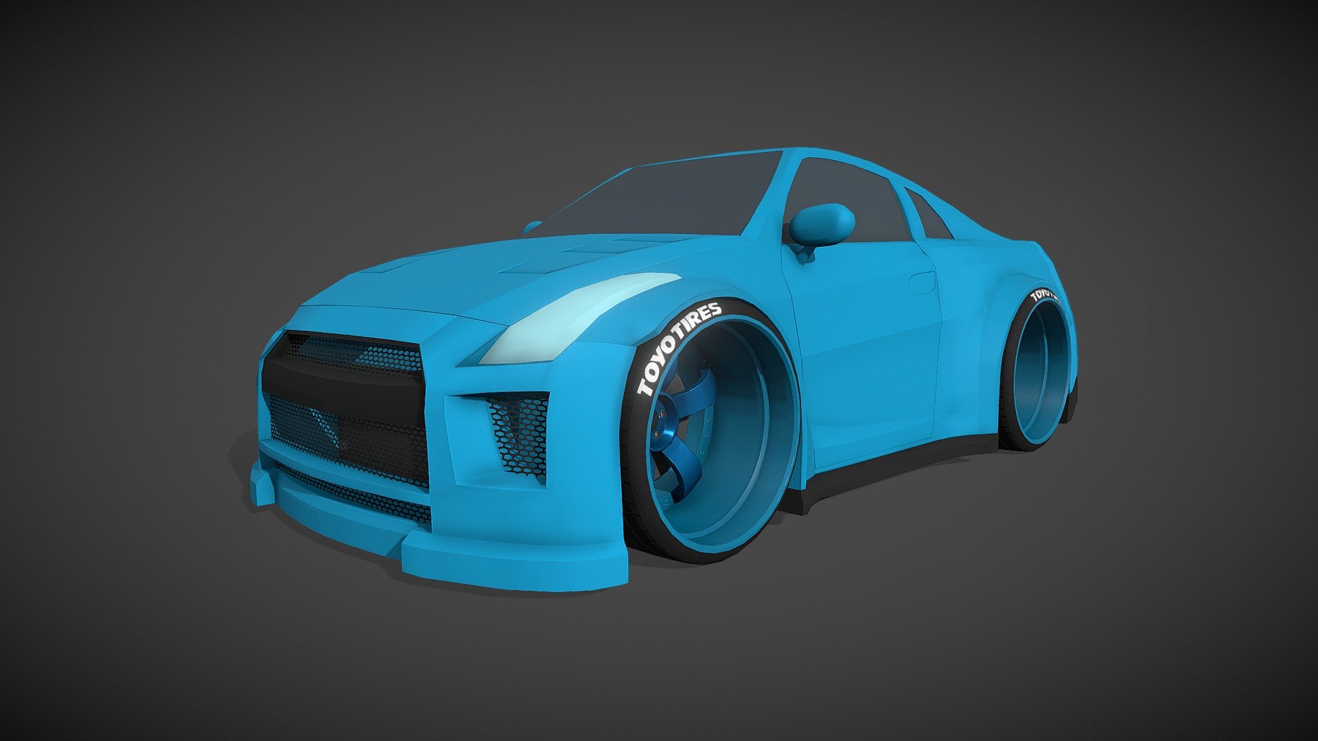 Nissan_GTR_Stylized