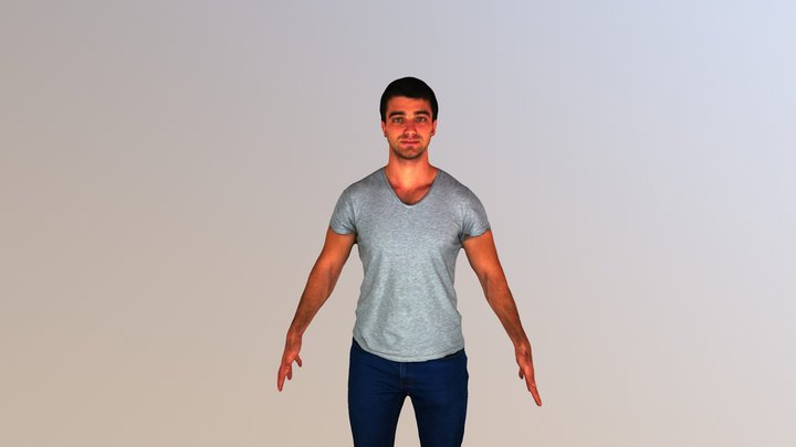 Tomer - original pose 3D Model