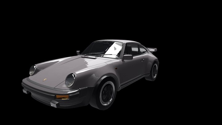 1977 Porsche 911 Turbo 3.3 (930 G-Series) – Modello 3D gratuito STL