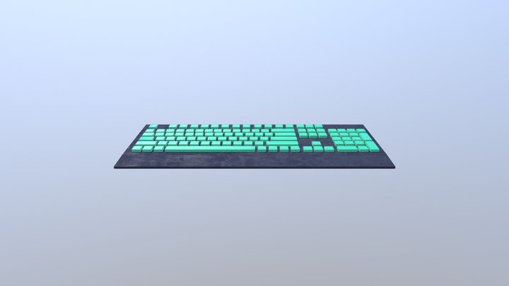 Keyboard 3D Model