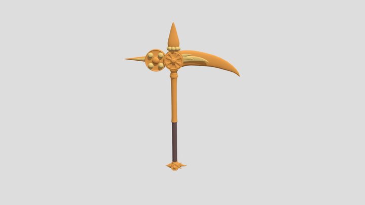 God Sickle 3D Model