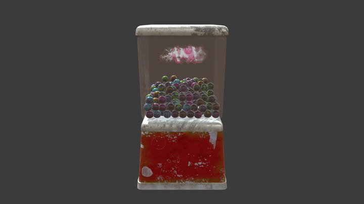 Candy Machine 3D Model
