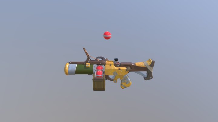 Junkrat Luncher 3D Model