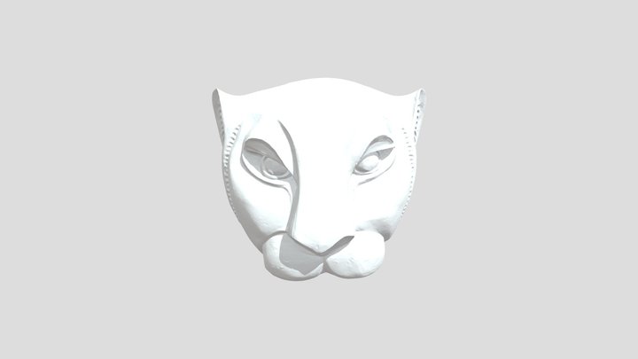 Lion Mask 3D Model