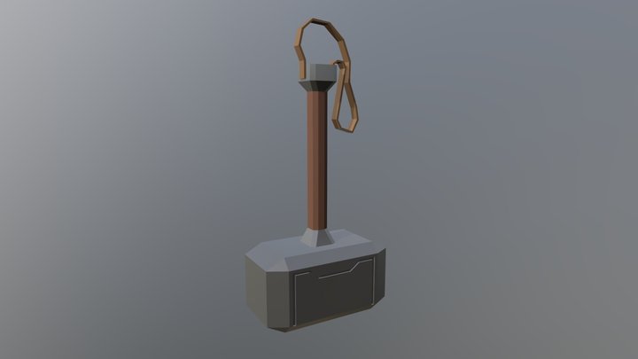Mjolnir 3D Model