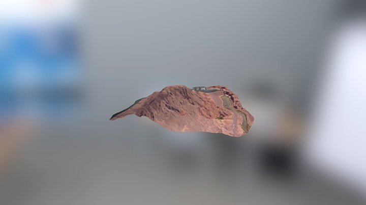 Cerro 3 Marias 3D Model
