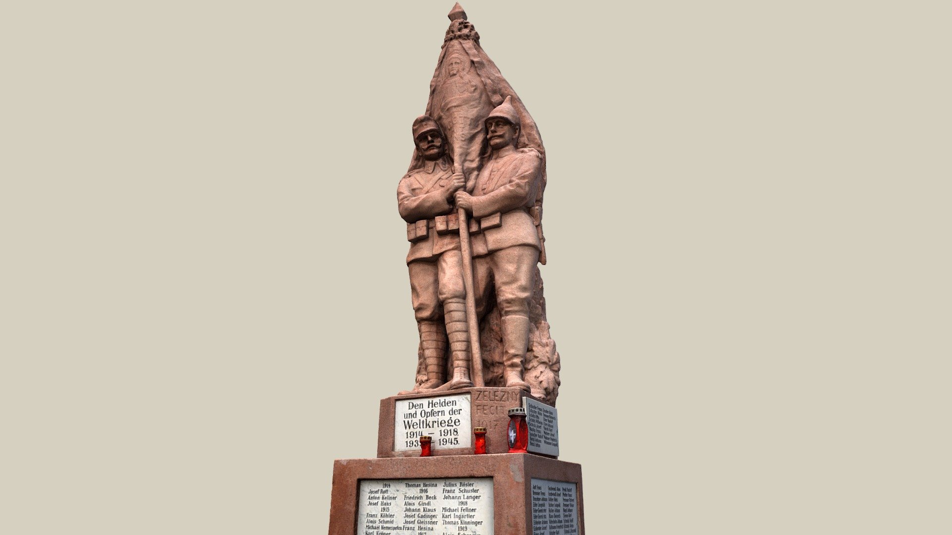 Kriegerdenkmal — Sketchfab embed 3D viewer