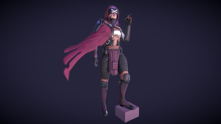 Bonnie the BountyHunter 3D Model