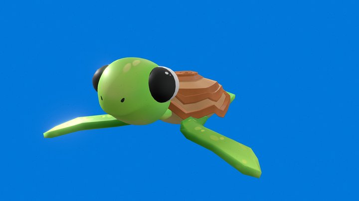 Turtle 3D Model