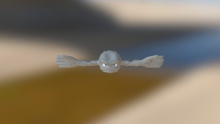 Geodude (Pixelmon) 3D Model