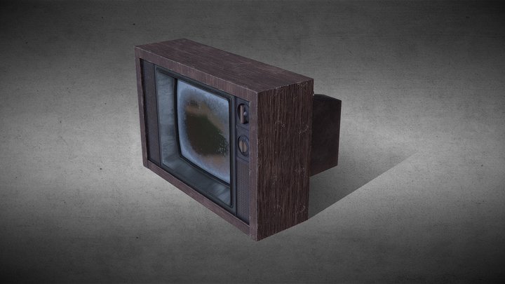 Vintage TV – Modèle 3D gratuit STL