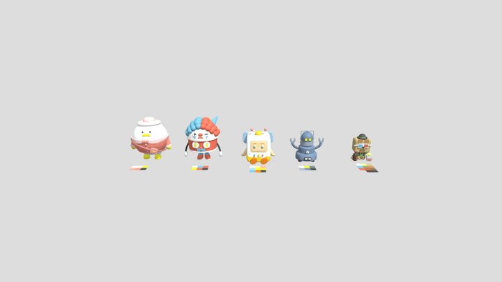 [XYZ School] Painting 3D Model