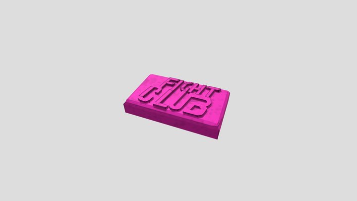 Fight Club Soap 3D Model