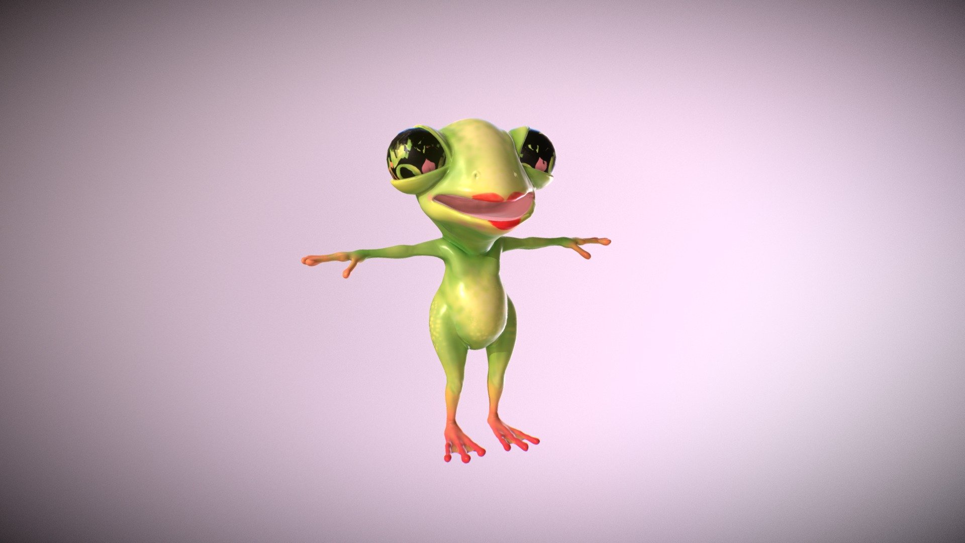 Mrs Froggy - 3D model by lucyashworth [e35094e] - Sketchfab