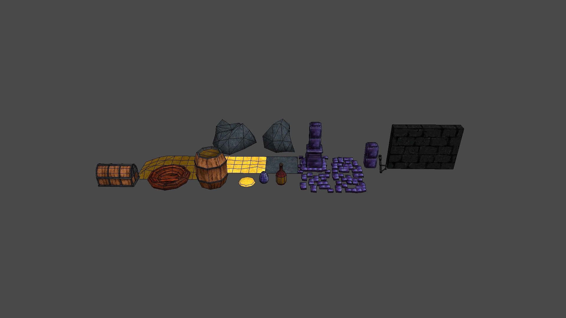 The Dragon's Lair Object Arrange