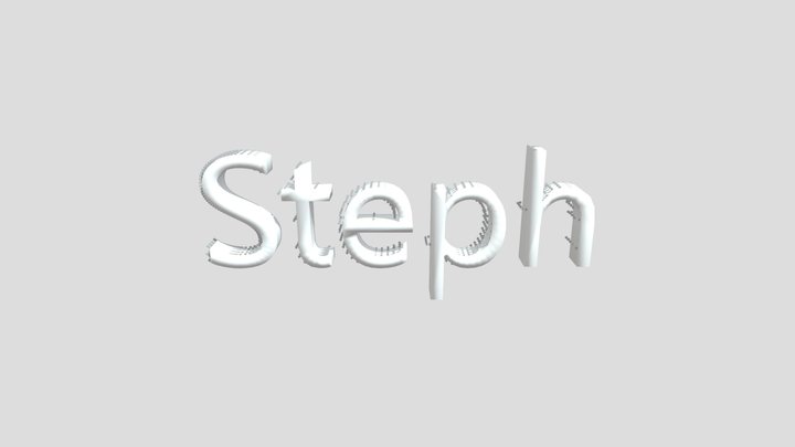 Steph type 3D Model