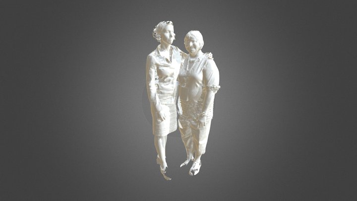 Gina Peek & Cindy Conner 3D Model