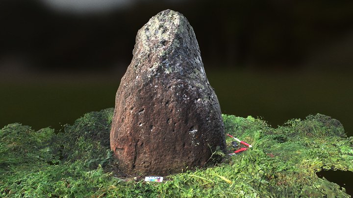 Menir - Conjunto megalítico da Barreira 3D Model