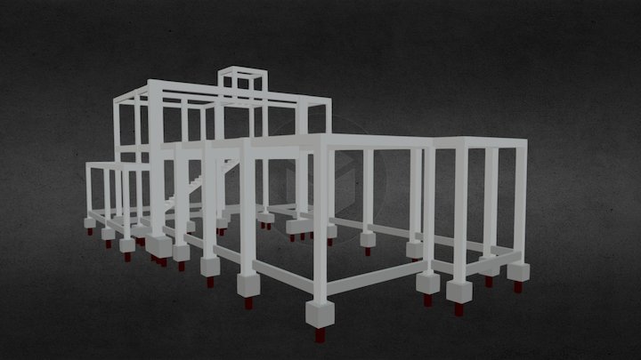 Estrutural 3D - IADMC Catalão 3D Model