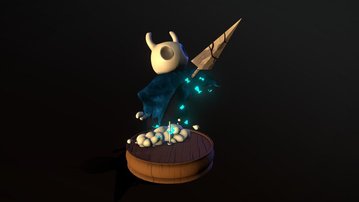 Hollow Knight - The Knight 3D Model