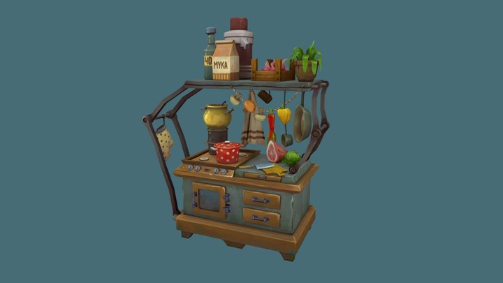Kitchen 3D Model