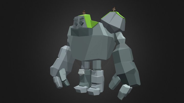 Golem 3D Model
